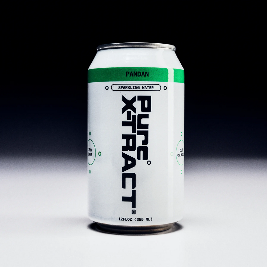 Can of Pure X-TRACT Pandan sparkling water